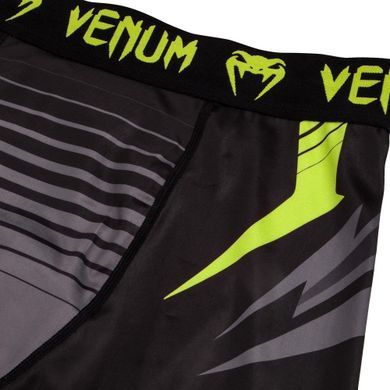 Компресійні шорти Venum Sharp 3.0 Vale Tudo Shorts Black Yellow, Чорний, L