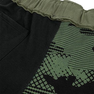 Шорти Venum Assault Cotton Shorts Khaki Black, Чорний-Хакі, XS