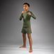 Дитячий рашгард Venum Contender Kids Rashguards Long Sleeves Army Green Orange, Хакі, YXS