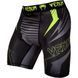Компресійні шорти Venum Sharp 3.0 Vale Tudo Shorts Black Yellow, Чорний, L