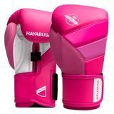 Боксёрские перчатки Hayabusa T3 Neon Boxing Gloves Neon Pink, 10 oz