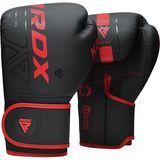 Боксерские перчатки RDX F6 Kara Training Gloves Matte Red, 16 oz