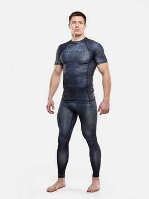 Рашгард Peresvit Nuar Rashguard Short Sleeve, Чорний-Сірий, M