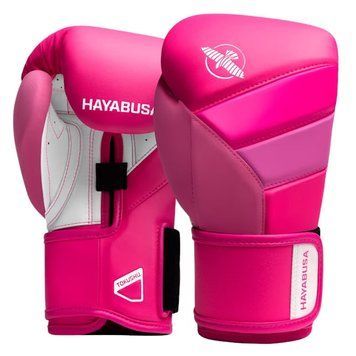Боксёрские перчатки Hayabusa T3 Neon Boxing Gloves Neon Pink, 10 oz