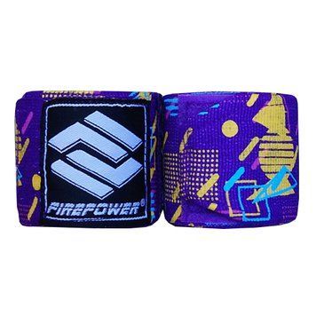 Бинты боксерские эластичные FirePower FPHW7 Purple figures 4м