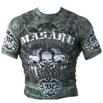 Рашгард з коротким рукавом MASARU Skull XL