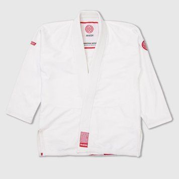Дитяче кімоно для бразильського джиу-джитсу Maeda Red Label 2.0 Біле M0000