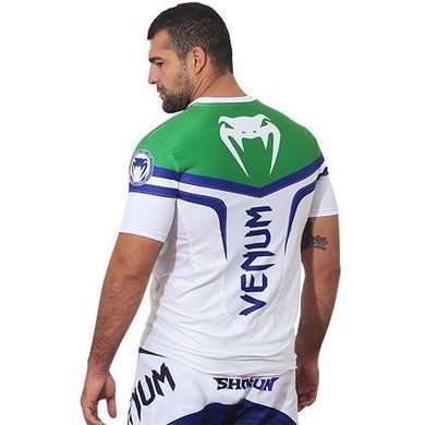 Футболка Venum Shogun UFC Edition Dry Tech T-shirt Ice - Green, S