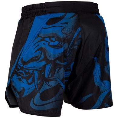 Шорты для MMA Venum Devil Fightshorts Blue Black, Черный-Синий, XXL
