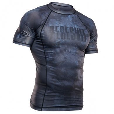 Рашгард Peresvit Nuar Rashguard Short Sleeve, Чорний-Сірий, M