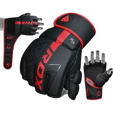 Рукавиці для MMA RDX F6 Kara Red, S