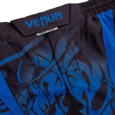 Шорты для MMA Venum Devil Fightshorts Blue Black, Черный-Синий, XXL