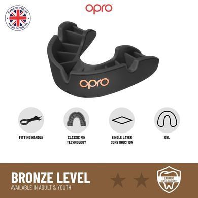 Капа OPRO GEN5 Bronze Level Blue, Синій