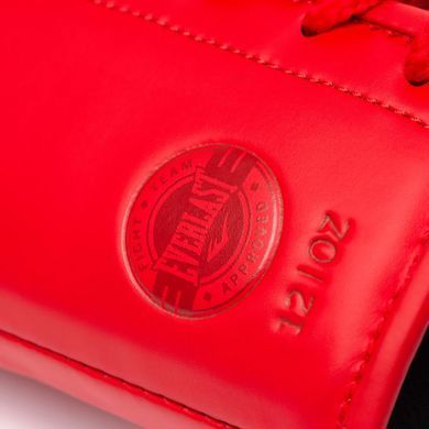Боксерские перчатки Everlast Powerlock 2 Hook & Loop Pro Training Gloves Red, 12 oz