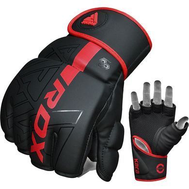 Рукавиці для MMA RDX F6 Kara Red, S