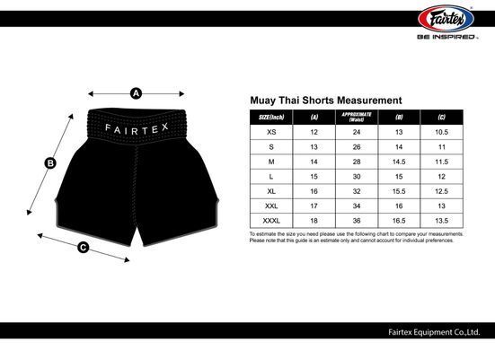 Шорты для тайского бокса Fairtex BS1901 Stealth, M