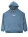 Толстовка MANTO Hoodie Society Oversize Heather Blue, Голубой, XXL