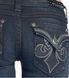 Джинси Affliction Raquel Rugged Fleur Freefall Black, Синій, 27