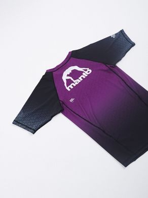 Рашгард Manto Rashguard Rank Purple, Черный-Фиолетовый, XL