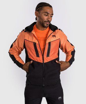 Куртка Venum Laser 3.0 Track Jacket Black Orange, Чорний-Помаранчевий, S