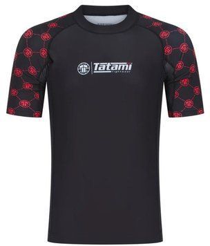 Рашгард з довгим коротким Tatami Refine Чорний XS