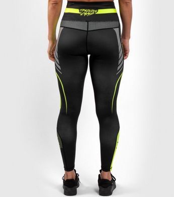 Женские леггинсы Venum Training Camp 3.0 Women Leggings, Черный-Лаймовый, XS