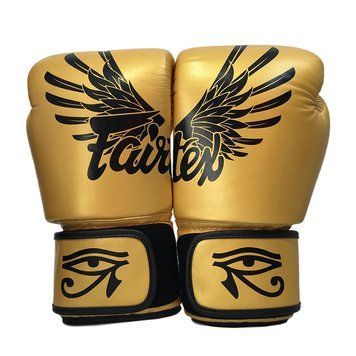 Боксерские перчатки Fairtex BGV1 Gold Limited Edition Boxing Gloves, 14 oz