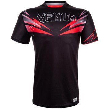 Футболка Venum Sharp 3.0 Dry Tech T-shirt Black Red, Чорний-Червоний, S