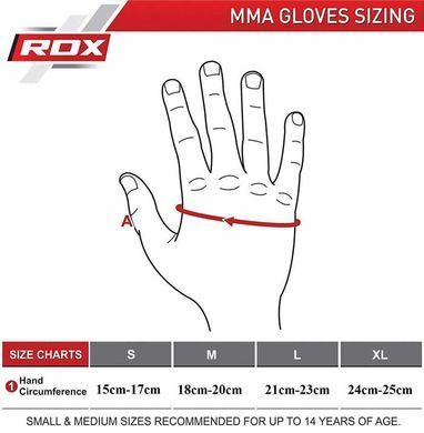 Рукавиці для MMA RDX T6 Sparring Gloves Red, XL