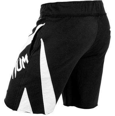 Шорти Venum Jaws Cotton Training Shorts Black White, Чорний-Білий, S