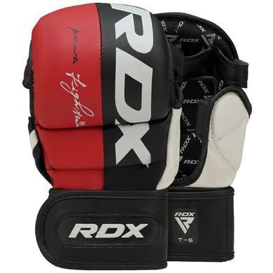 Рукавиці для MMA RDX T6 Sparring Gloves Red, XL