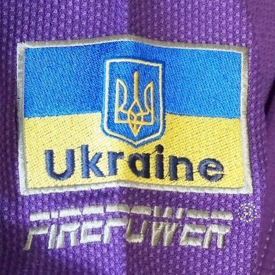 Дитяче кімоно для бразильського джиу-джитсу Firepower Ukraine Фіолетове M0