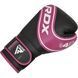 Детские боксерские перчатки RDX 4B Robo Pink, 4 oz