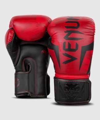 Боксерские перчатки Venum Elite Red Camo, 16 oz