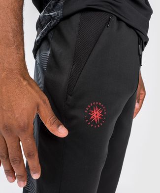 Штани Venum Phantom Joggers Black Red, Чорний, S