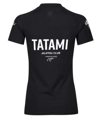 Жіночий рашгард з коротким рукавом Tatami JJ Club Чорний XS