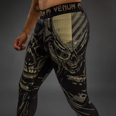 Компрессионные штаны Venum Invader Spats Black Sand, Черный, S