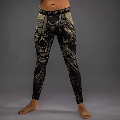 Компрессионные штаны Venum Invader Spats Black Sand, Черный, S