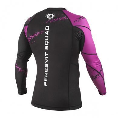 Рашгард Peresvit Ranked Rashguard Long Sleeve Purple, Чорний-Фіолетовий, S