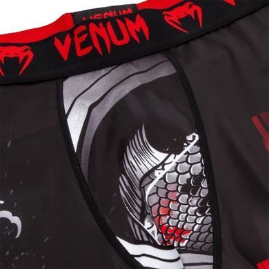 Компресійні штани Venum Koi 2.0 Spats Black White, Чорний, XS