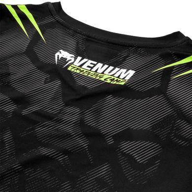 Женская Футболка Venum Training Camp 2.0 T-Shirt Black Neo Yellow, S