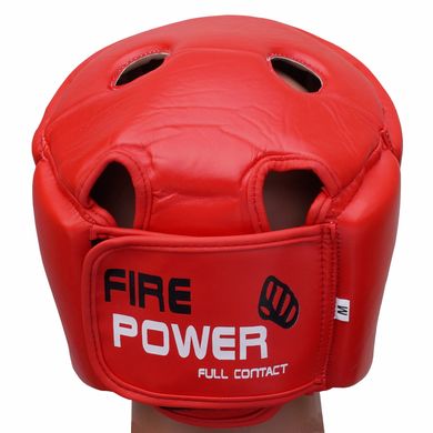 Шлем боксерский Firepower FPHGA2 Красный, L, L