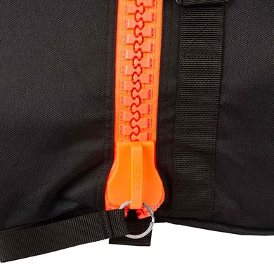 Спортивная сумка-рюкзак Adidas 2in1Bag "martial arts" Nylon Черная с оранжевым, M