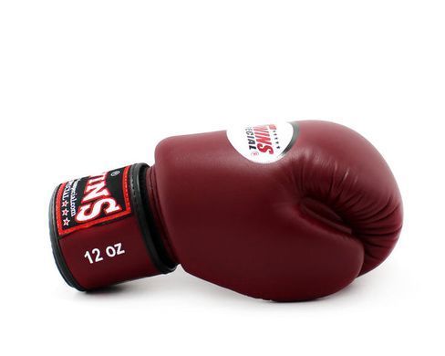 Боксерские перчатки Twins Velcro BGVL3 Maroon, 18 oz