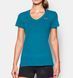 Жіноча футболка Under Armour Womens Slub V-Neck Aqua Blue, XS