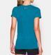 Жіноча футболка Under Armour Womens Slub V-Neck Aqua Blue, XS