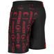 Шорты Venum Logos Training Shorts Black Red, Черный-Красный, XS