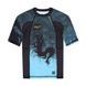 Дитячий рашгард Peresvit Keep Fighting Kids Rashguard Short Sleeve, Чорний-Синій, YXS