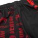 Шорты Venum Logos Training Shorts Black Red, Черный-Красный, XS