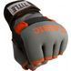 Бинти-рукавички TITLE Boxing Classic Gel-X Wraps Сірі з помаранчевим S